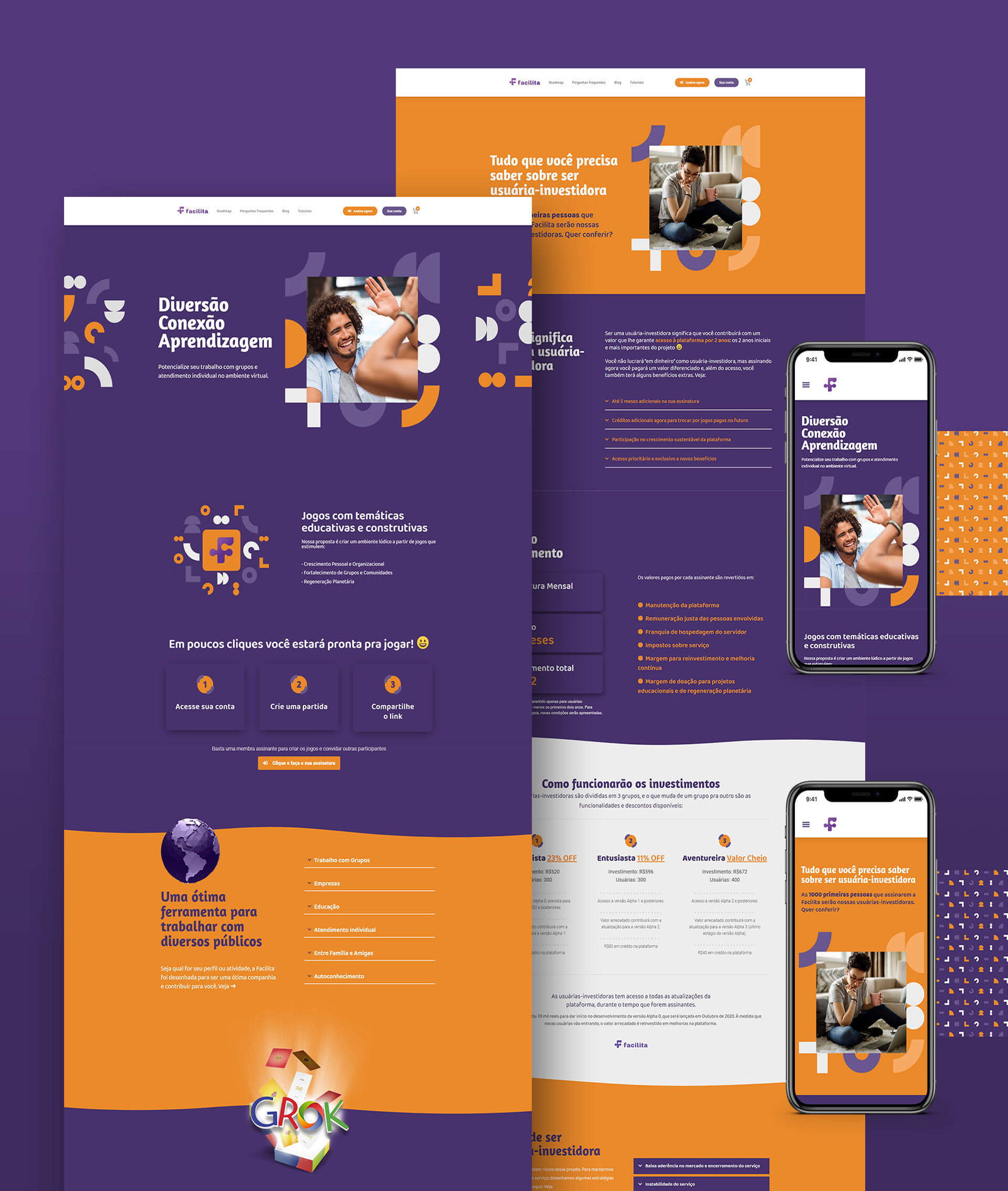 صورة توضيحية لخدمة تصميم المواقع الإلكترونية